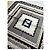 Sciarpa in seta vintage Fendi stampa logo a catena Nero Oro - vista 3