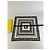 Sciarpa in seta vintage Fendi stampa logo a catena Nero Oro - vista 5