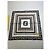 Sciarpa in seta vintage Fendi stampa logo a catena Nero Oro - vista 6