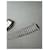 Yves Saint Laurent Montre bracelet vintage Saint Laurent en acier inoxydable noir et argent  - vue 3