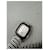 Yves Saint Laurent Montre bracelet vintage Saint Laurent en acier inoxydable noir et argent  - vue 7