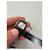 Yves Saint Laurent Montre bracelet vintage Saint Laurent en acier inoxydable noir et argent  - vue 8