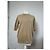 Vintage Chloé Kaschmir-Kurzarmpullover Beige L - Ansicht 12