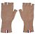 Thom Browne, fingerlose Handschuhe braun