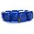Autre Marque Sent Murano, bracciale in vetro di Murano blu - vista 5