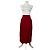 Chloé Vintage Chloe Wollrock Rot
