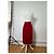 Chloé Vintage Chloe Wollrock Rot - Ansicht 3