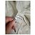 Chloé Vintage Chloe Seidenjacke Creme M Beige - Ansicht 8