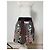 Chloé Gonna in cotone patchwork vintage Chloe Blu navy Rosso Verde Bianco - vista 13