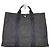 Market Hermès Tote in tela vintage Hermes Navy Grey Silver Snap primi anni 2000 Blu navy
