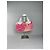 Tote in tela vintage Emilio Pucci Rosa Arancione Giallo Argento - vista 10