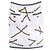 Falda Moschino Resort White Gold Chain Blanco