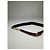 Céline Vintage Celine Leather Shoulder Strap Black Burgundy Gold - view 4
