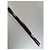 Céline Vintage Celine Leather Shoulder Strap Black Burgundy Gold - view 9