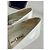 Chloé Vintage Chloe Leder-Absatzschuhe Creme Weiß Silber EU35.5 - Ansicht 10