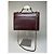 Vintage Givenchy Leder Schultertasche Burgund Goldkette Early 2000s Bordeaux - Ansicht 2
