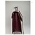 Vintage Givenchy Leder Schultertasche Burgund Goldkette Early 2000s Bordeaux - Ansicht 9
