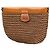 Vintage Issey Miyake Webstoff Clutch Bag Hellbraun Kamel