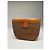 Vintage Issey Miyake Webstoff Clutch Bag Hellbraun Kamel - Ansicht 8