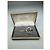 Vintage Givenchy Logo Brosche Silber Gold mit Box - Ansicht 4