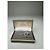 Vintage Givenchy Logo Brosche Silber Gold mit Box - Ansicht 9