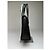 Vintage Givenchy strukturierte Lederhandtasche Schwarz Gold - Ansicht 5