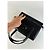 Vintage Givenchy strukturierte Lederhandtasche Schwarz Gold - Ansicht 8