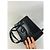 Vintage Givenchy strukturierte Lederhandtasche Schwarz Gold - Ansicht 9