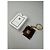 Vintage Givenchy Interlocking G Logo Leather Keychain Burgundy Gold Dark red - view 8