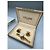 Céline Set di gemelli e fermacravatta vintage con logo Celine, Oro D'oro - vista 4