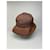 Vintage Givenchy gewebter Bucket Hat Rost Marine Rot - Ansicht 2