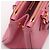 Prada Borsa a Mano Galleria Mini in Pelle Saffiano Rosa - vista 15