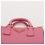 Prada Borsa a Mano Galleria Mini in Pelle Saffiano Rosa - vista 6