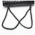 Timeless Chanel Borsa a tracolla Classic Double Flap in pelle di agnello Chevron misura Medium Nera Nero - vista 5