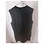 Saint Laurent Vestido Curto de Couro Preto com Tachas - vista 2