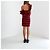 Simone Rocha Herbst 2014 Runway Tartan-Set Look 31 Schwarz Rot - Ansicht 4