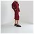 Simone Rocha Herbst 2014 Runway Tartan-Set Look 31 Schwarz Rot - Ansicht 5
