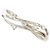 Autre Marque 14K Weißgold-Ring mit Diamant Golden