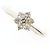Autre Marque 14K Weißgold-Ring mit Diamant Golden