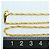 Autre Marque Collar de oro amarillo de 24K Dorado - vista 4