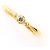 Autre Marque 18K Gelbgold-Ring mit Diamant Golden
