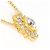 Autre Marque Collana in oro giallo 18K con pendente in diamante D'oro - vista 2
