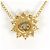 Autre Marque Collana in oro giallo 18K con pendente in diamante D'oro - vista 3