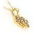 Autre Marque Collana in oro giallo 18K con diamante marrone D'oro - vista 2