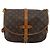 Louis Vuitton Saumur Monogram Canvas 30 Marrone - vista 2