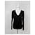 Roberto Cavalli Schwarzer feiner Wollpullover mit V-Ausschnitt  - Ansicht 2