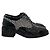 Chanel Derby mit Absatz aus Lackleder mit Leopardenmuster EU 38 Gebraucht - Ansicht 2