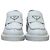Prada White Leather Platform Oxfords - Damen Größe 38.5, gebraucht - Ansicht 4
