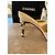 Mules Chanel 2016 Cream Serpent Pearl Sz.38.5 Usato - vista 6