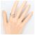 Autre Marque 18K Weißgold Diamantring Golden - Ansicht 6
